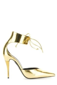 Gucci | Gucci Metallic Effect High Heeled Pumps
