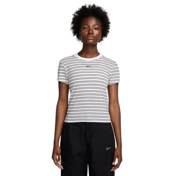 Nike Sportswear Chill Knit Slim Striped Tee - Women's