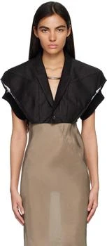 Rick Owens | Black Micro Tatlin Blazer