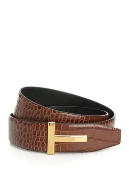 Tom Ford | Tom Ford T Icon Embossed Belt