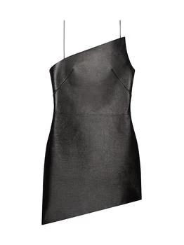 Givenchy | Asymmetric Dress in Leather