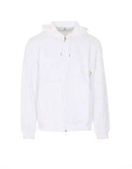 Brunello Cucinelli | Brunello Cucinelli Zip-Up Drawstring Hoodie
