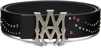 AMIRI | Black MA Stud 4cm Belt