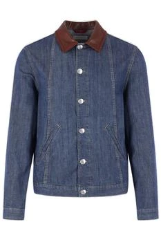 Brunello Cucinelli | Brunello Cucinelli Single Breasted Denim Jacket