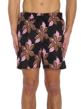 Gucci | Gucci Printed Poplin Swim Shorts
