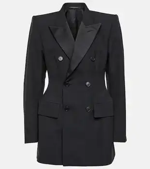 Balenciaga | Hourglass double-breasted wool blazer